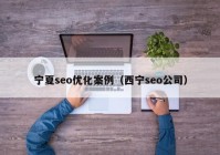 寧夏seo優(yōu)化案例（西寧seo公司）