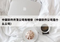 中國軟件開發(fā)公司有哪些（中國軟件公司是什么公司）