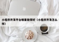 小程序開發(fā)平臺哪里做得好（小程序開發(fā)怎么樣）