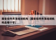 西安軟件開發(fā)培訓機構(gòu)（西安軟件開發(fā)培訓機構(gòu)去哪個學）